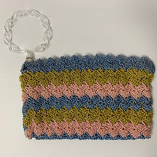 Vintage Handmade Crochet Wristlet/Clutch