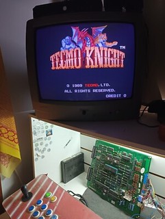 Tecmo Knight Jamma Arcade Game Board Tested  ORIGINAL Working