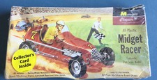 Monogram Midget Racer 85-0001 True Scale Classic New Sealed 2000 Card