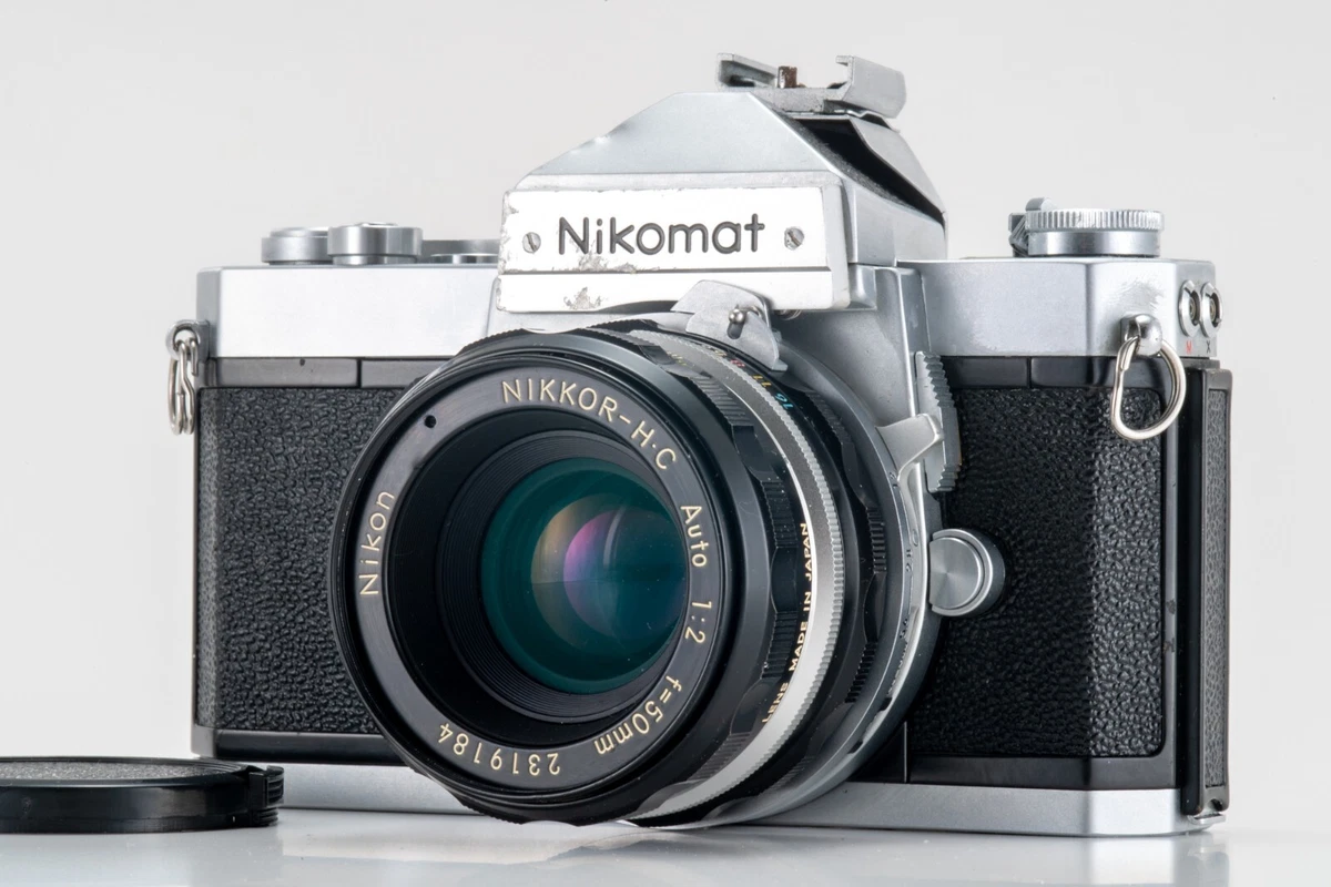 Nikon Nikomat FTN SLR film camera/Nikkor-H-C Auto f2/50mm MF lens Japan #88