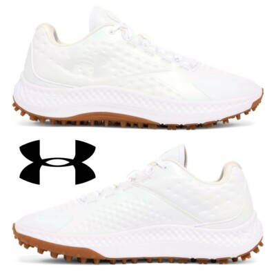 Under Armour Curry 1 Men's Golf Shoes Sneakers Running Sport Court White
