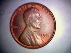 1950 P,1951 P, 1954 P, 1956 P Lincoln Wheat Cents Circulated. C5EN — photo 3