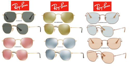 Gafas de sol Ray-Ban RB3548N hexagonales colores disponibles) | eBay