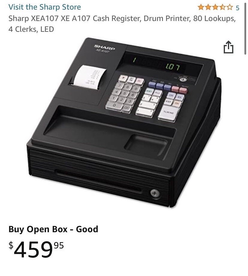 CASIO Electronic Cashier SE-G1SC-PK | eBay