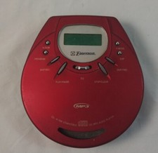 Emerson CD Portable Compact Disc Player MP-3 CD-R RW Untested. Parts.