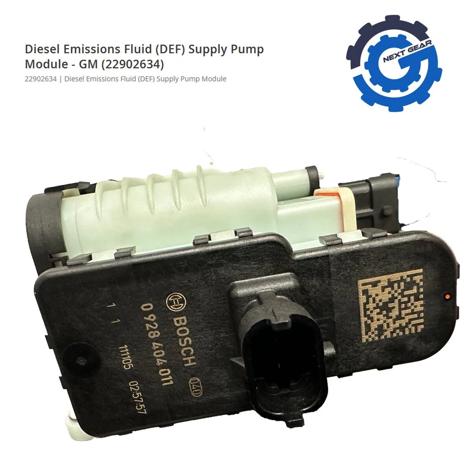 New OEM GM Diesel Emission Fluid Pump 2010-16 GMC Chevy Express 2500 35 22902634 - Image 4 of 4