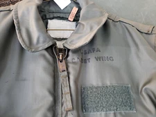 VTG USAFA Air Force Academy Issued Military Summer Flyers Bomber Jacket CWU-36/P