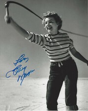 TERRY MOORE SIGNED AUTHENTIC 'MIGHTY JOE YOUNG' 8x10 PHOTO E w/COA SEXY ACTRESS