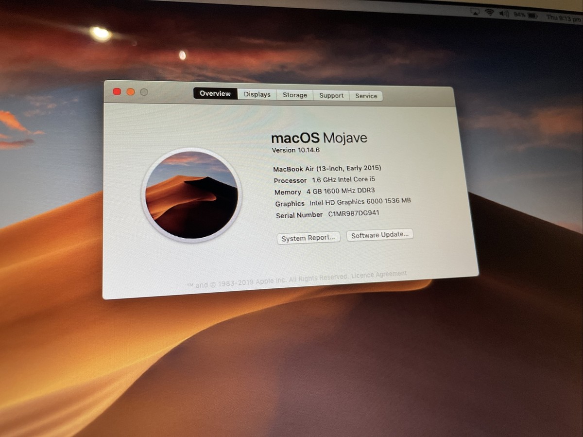 Apple MacBook Air 13.3 Apple MacBook Air 13.3