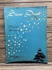 Vintage Sheet Music Star Dust Mitchell Parish 1929
