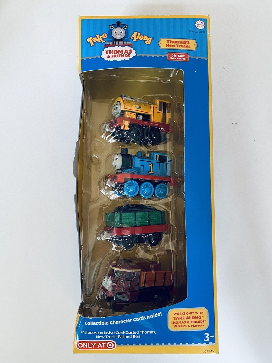 Thomas & Friends Take Along 4 PACK - THOMAS' New Trucks EXCLUSIVE