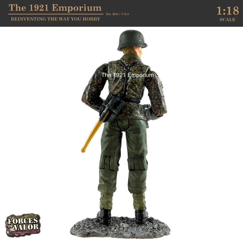 ✙ 1:18 Unimax Toys Forces of Valor Bravo Team WWII German Army Soldier Figure - Image 3 of 3