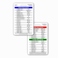 Healthcare Conversion Vertical Badge ID Card Pocket Reference Nurse Paramedic RN