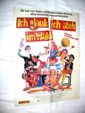 ICH GLAUB ICH STEH IM WALD / GEBURTSTAGSKALENDER - Pop Rocky Poster - gefaltet