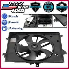 Radiator Cooling Fan Assembly w/Control Module fit Hyundai Sonata 2.4L 2015-2017