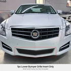 For 2013-2014 Cadillac ATS Stainless Black Bumper Mesh Grille