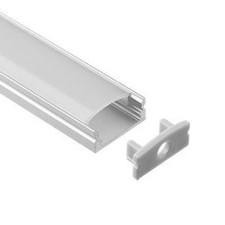 12 Slim Surface Mount Led Tape Light Channel-10 Pack