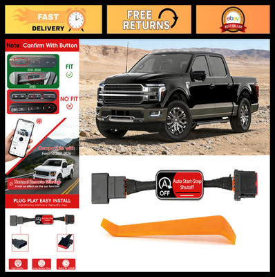Auto Start Stop Eliminator for 2021-2026 Ford F150 - Engine Stop System Disabler