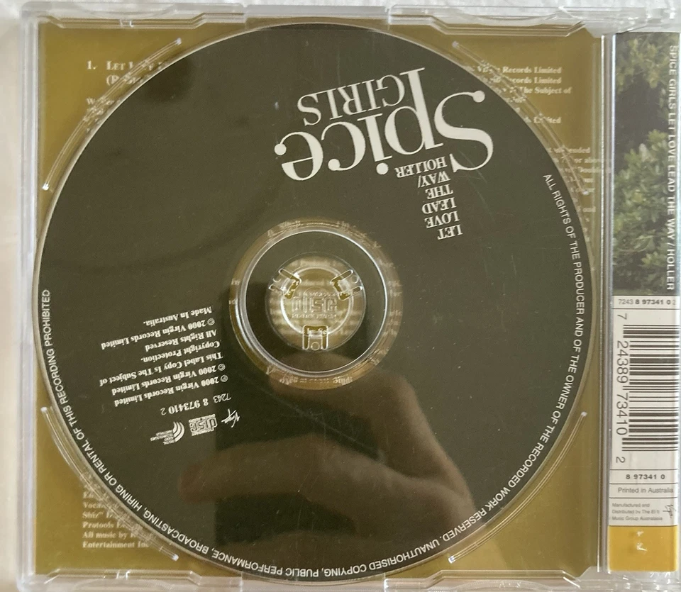 Spice Girls – Let Love Lead The Way - Promo EP Australian Import - Bild 2 von 2