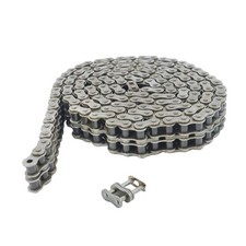 60-2 Double Strand Duplex Roller Chain 10 Feet with 2 Connecting Link