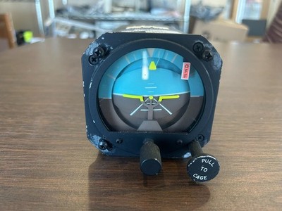 R.C Allen Instruments RCA26BK-6 Gyro Attitude Indicator, P/N 102-0057-02, S/N 10