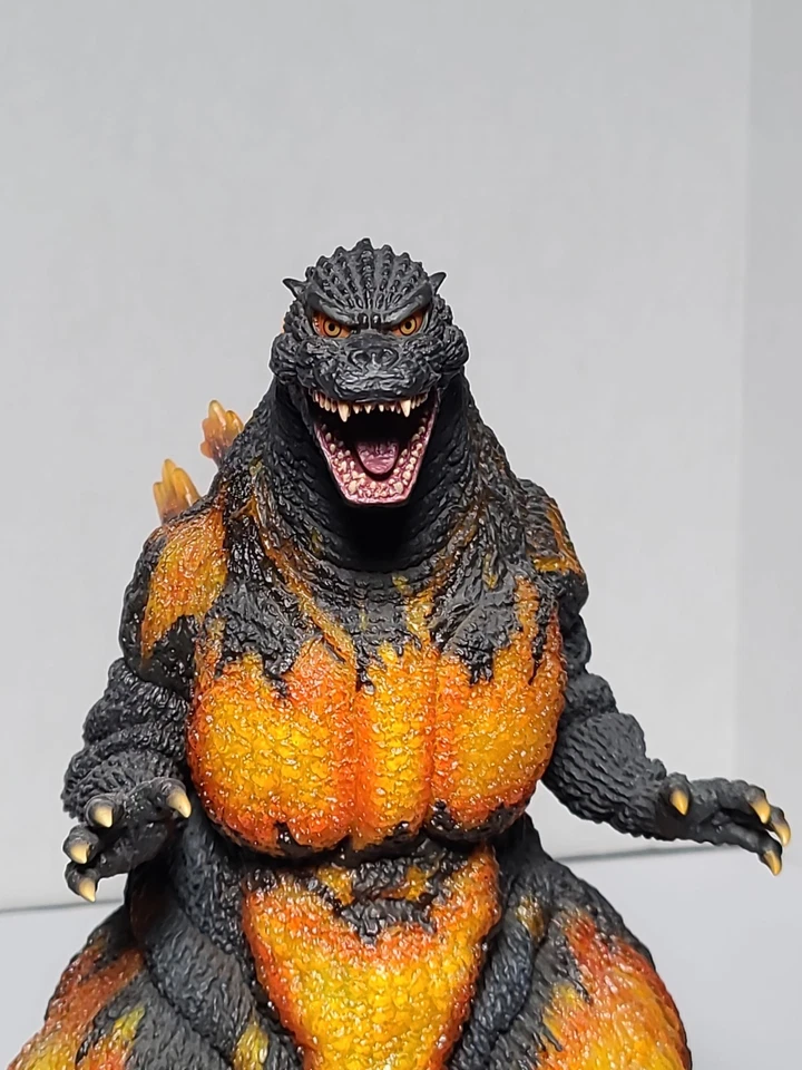 X-Plus Godzilla 1995 Toho 30cm Series (Burning) (2017 release) (w/ Box) - Image 4 of 4