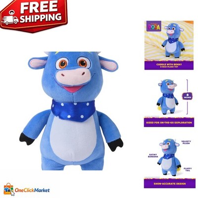 Dora Official Benny Plush Toy - 8-Inch Educational Stuffed Animal for Kids