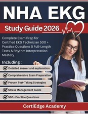 NHA EKG study guide 2026: Complete Exam Prep ...