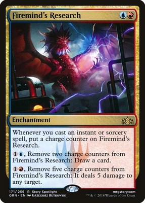 Firemind's Research Guilds Of Ravnica Excellent Magic MTG