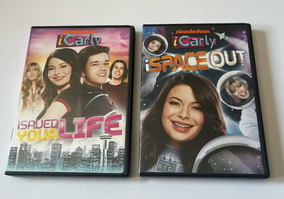 ICarly Spaced Out Out  /  I Saved Your Life  Dan Schneider 2 DVD Lot