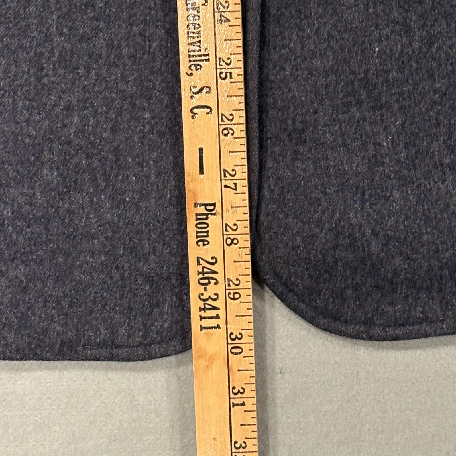 Pendleton Blazer Jacket Womens 14 Large Gray Herr… - image 11