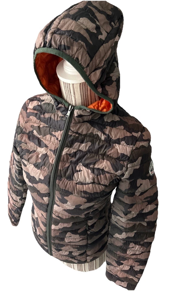 DOUDOUNE LEGERE JOTT FILLE TAILLE 12.14 ANS MODELE CARLA CAMOUFLAGE - Photo 3/4