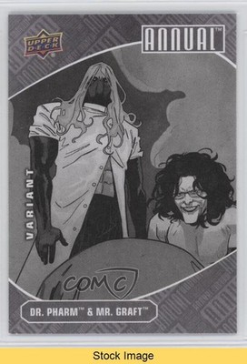 2023-24 Upper Deck DC Annual Variant Cover Dr Pharm and Mr Graft #35 READ x9t