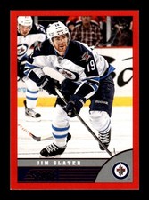 600. 2013-14 score . #549 Jim Slater . Red Border Parallel panini . PWE .