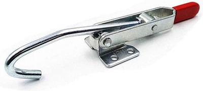 2-Pack J-Hook Toggle Clamps, 375 lbs Holding Capacity, Adjustable Heavy-Duty ...