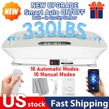 NEW Vibration Plate Weight Loss Whole Body Workout Fitness Exercise Auto ON/OFF