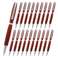 Slimline Pen Kit, Chrome Finish, 20 Pack, Legacy Woodturning