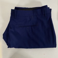 Connor Mens Dark Navy Trousers Slim Stretch Dress Pants Size 42 Excellent JNM16
