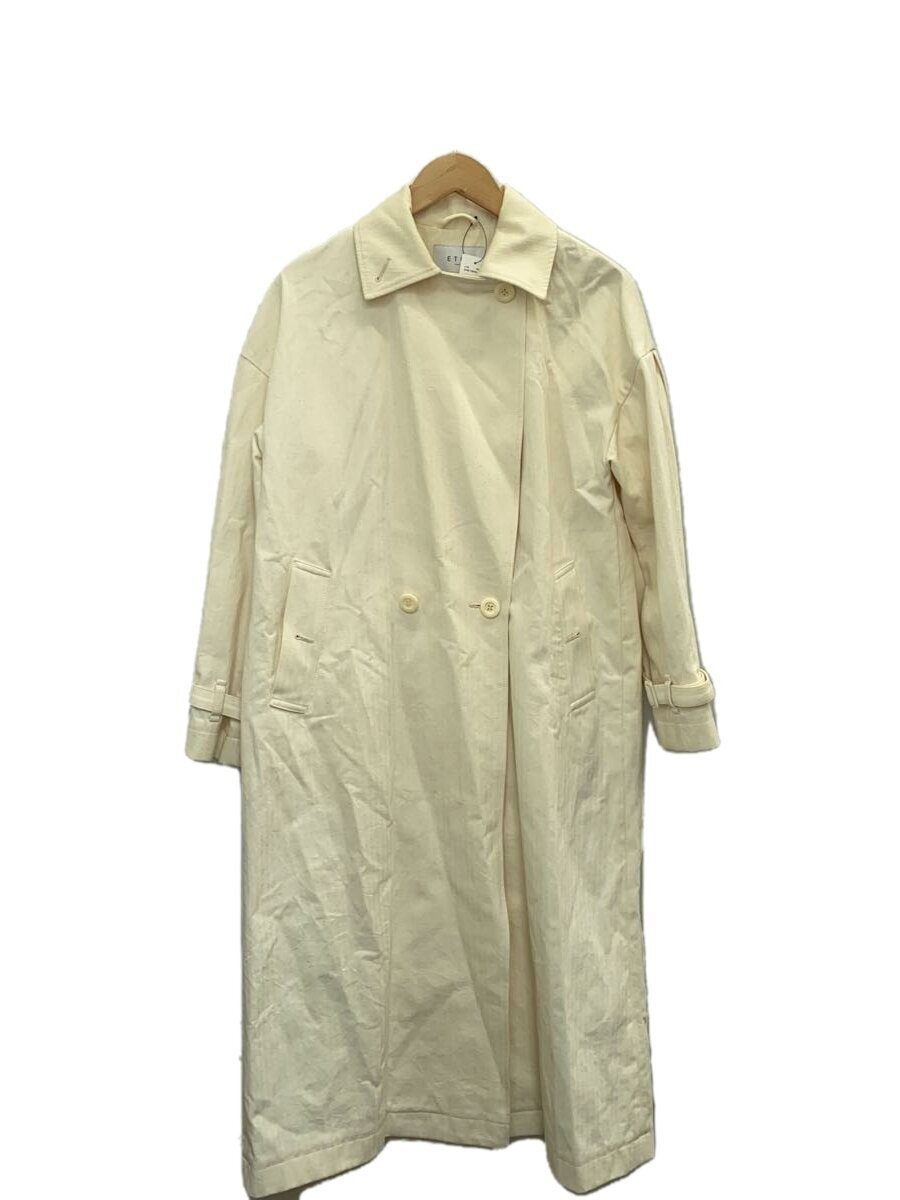 Etre Tokyo Trench Coat/S/Cotton/Cream/1220500054-0// 3430