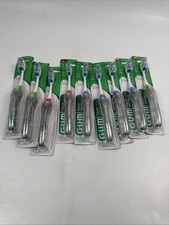 GUM Folding Travel Toothbrush. Set Of 9. New/sealed  Free Shipping 