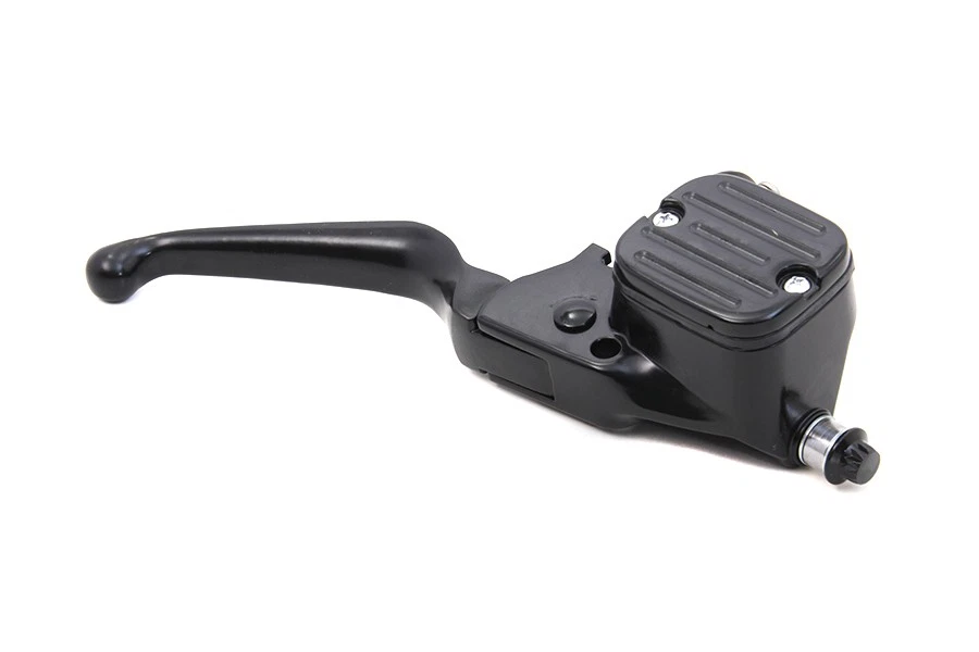 Conjunto de cilindro maestro delantero negro para Harley Davidson Foto 2 de 4