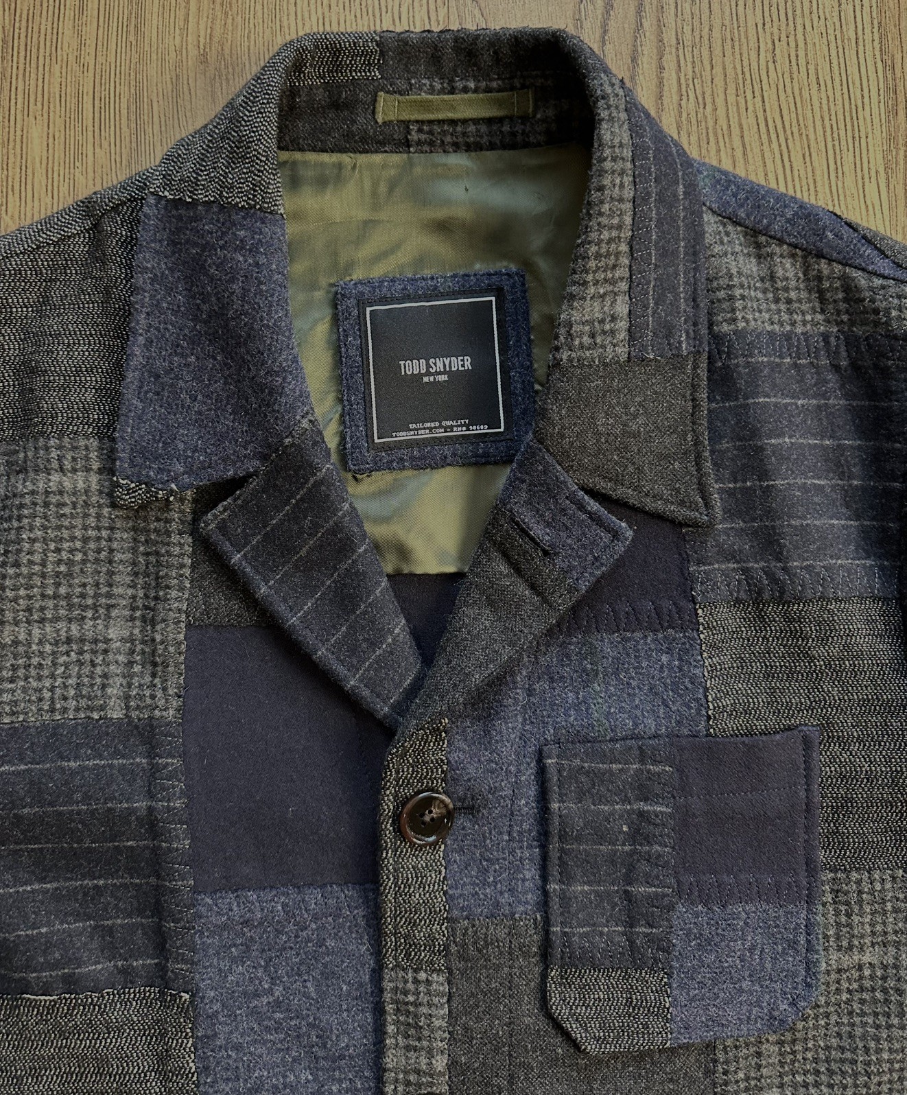 Todd Snyder - Indigo - Patchwork Chore Jacket   (… - image 4