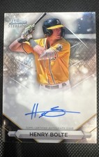 2023 Bowman Sterling - Prospect Autographs Henry Bolte #PA-HB (AU, RC) A’s 🔥📈