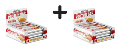 2 x Per4m Protein Bar (12x62g) Caramel Biscuit (43,65 EUR/kg)