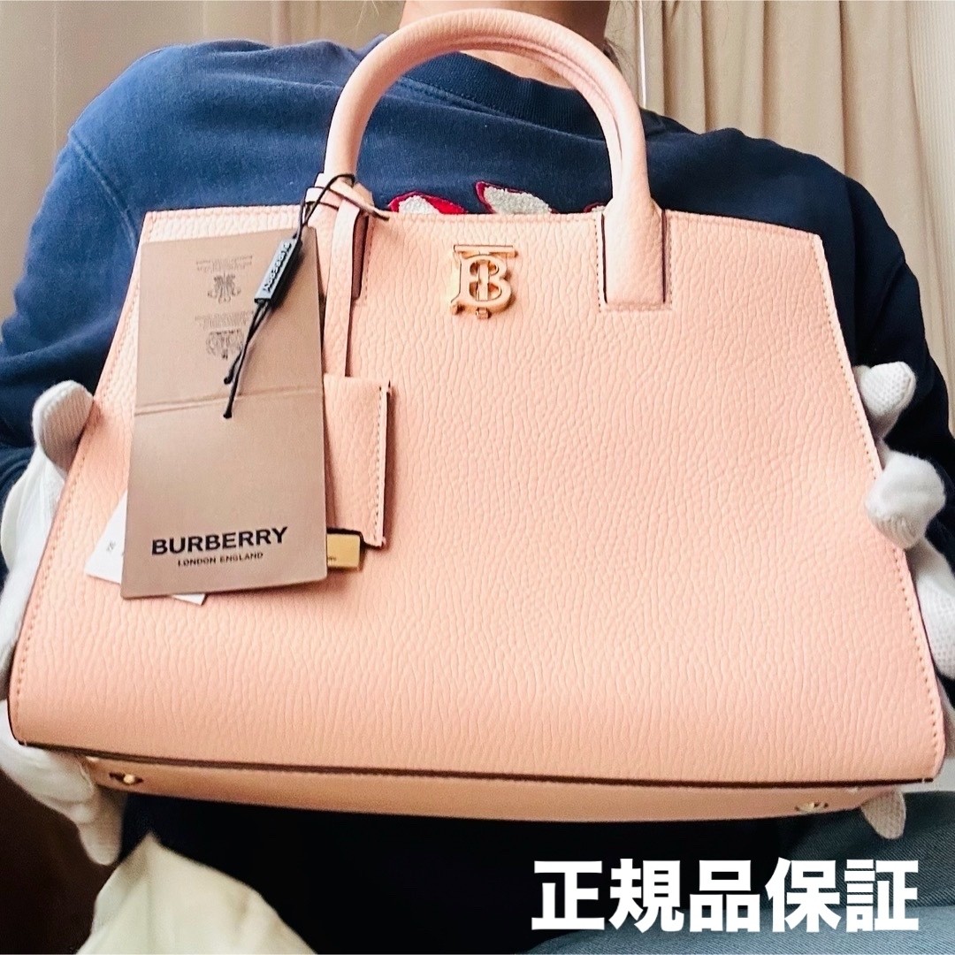 Burberry Francis 2WAY Tote New Below Half