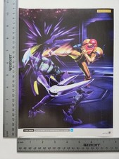 Samus Authentic Print Advertisement / Game Poster Art