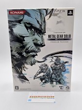 Metal Gear Solid HD Edition Premium Package Ps3 Konami Jap