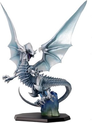 *NEW* Yu-Gi-Oh! Blue Eyes White Dragon Holographic Art Works Monsters Statue
