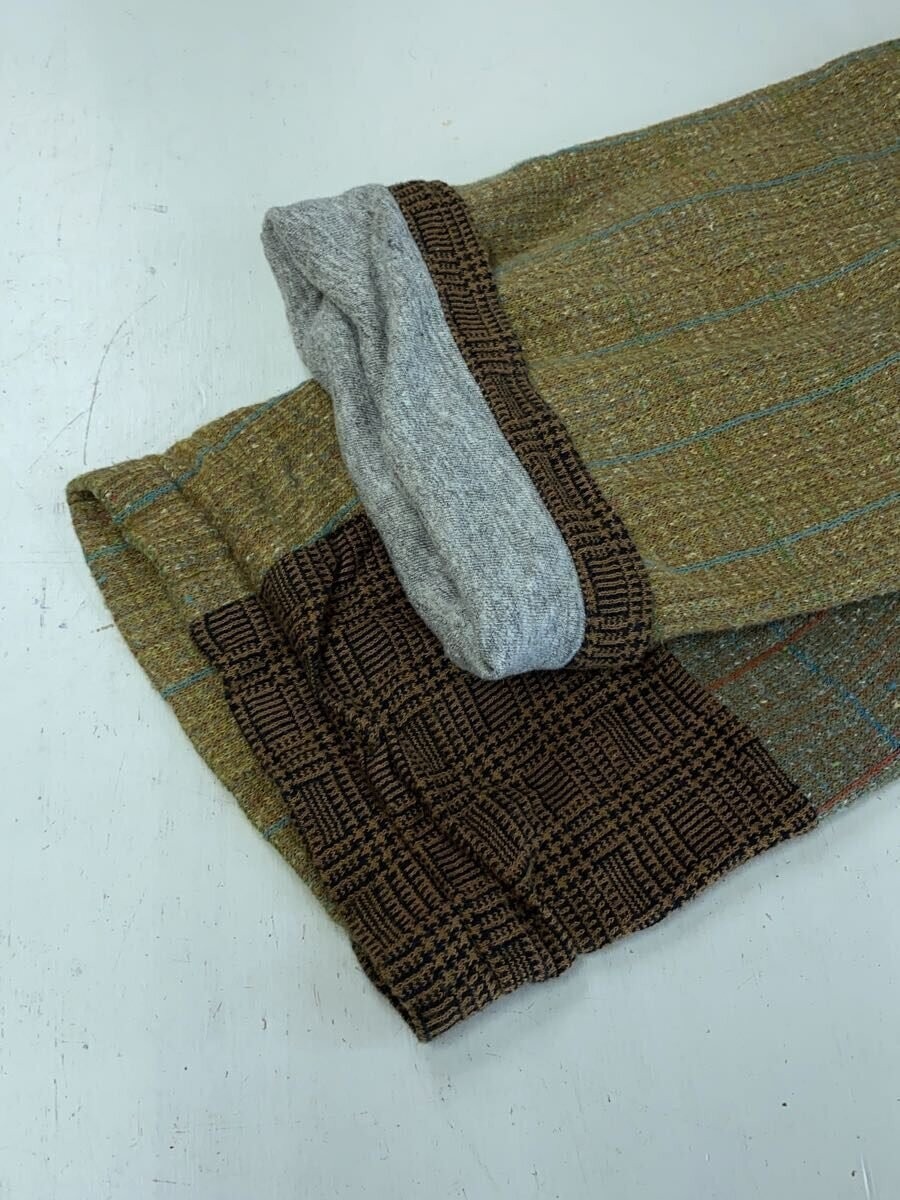 KAPITAL Patchwork Pants Size 3 Khaki Multicolor C… - image 7