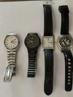 Vintage Seiko Railroad, Seiko, citizen And Fossil Watches Lot